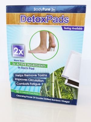 sample foot detox product